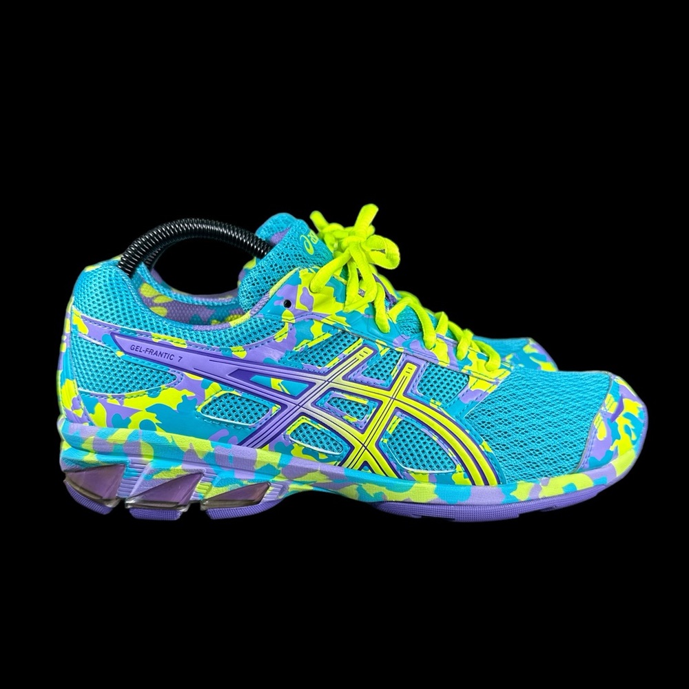 ASICS Gel Frantic 7 (Multi-Color Neon) Women’s Size: 9.5